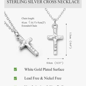 Sterling Silver Cross Necklace
